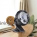 AMPERSAND SHOPS 7" 2-Speed Clip Cooling Fan 360-Degree Rotation Power Cord USB Plug - B07G7F5D3V